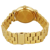 Marc Jacobs Baker Black Dial Gold Steel Strap Watch for Women - MBM3355 Authentic Buy Shop Now