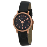Marc Jacobs Baker Navy Blue Dial Blue Leather Strap Watch for Women - MBM1331 Authentic Buy Shop Now