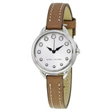 Marc Jacobs Betty White Dial Brown Leather Strap Watch for Women - MJ1480 Authentic Buy Shop Now