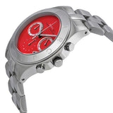 Marc Jacobs Blade Orange Dial Silver Steel Strap Watch for Women - MBM3306 Authentic Buy Shop Now