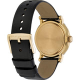 Marc Jacobs Baker Black Dial Black Leather Strap Watch for Women - MBM1269 Authentic Buy Shop Now