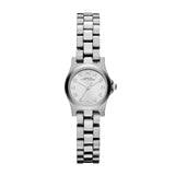 Marc Jacobs Henry Dinky Silver Dial Silver Steel Strap Watch for Women - MBM3198 Authentic Buy Shop Now