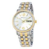 Marc Jacobs Fergus Silver Dial Two Tone Steel Strap Watch for Women - MBM3426 Authentic Buy Shop Now