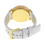Marc Jacobs Fergus White Dial White Leather Strap Watch for Women - MBM8653 Authentic Buy Shop Now