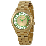 Marc Jacobs Henry Gold Dial Gold Steel Strap Watch for Women - MBM3295 Authentic Buy Shop Now