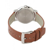 Marc Jacobs Baker White Dial Brown Leather Strap Watch for Women - MBM1265 Authentic Buy Shop Now