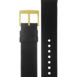 Marc Jacobs Baker Gold Dial Black Leather Strap Watch for Women - MBM1399 Authentic Buy Shop Now
