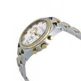 Marc Jacobs Henry Chronograph Silver Dial Two Tone Steel Strap Watch for Women - MBM3197 Authentic Buy Shop Now