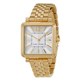 Marc Jacobs Vic Silver Dial Gold Steel Strap Watch for Women - MJ3462 Authentic Buy Shop Now