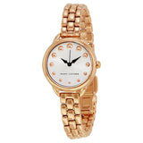 Marc Jacobs Betty White Dial Rose Gold Steel Strap Watch for Women - MJ3496 Authentic Buy Shop Now