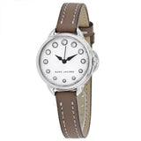 Marc Jacobs Betty White Dial Brown Leather Strap Watch for Women - MJ1480 Authentic Buy Shop Now