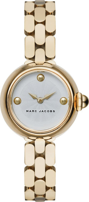 Marc Jacobs Courtney White Dial Gold Steel Strap Watch for Women - MJ3457 Authentic Buy Shop Now