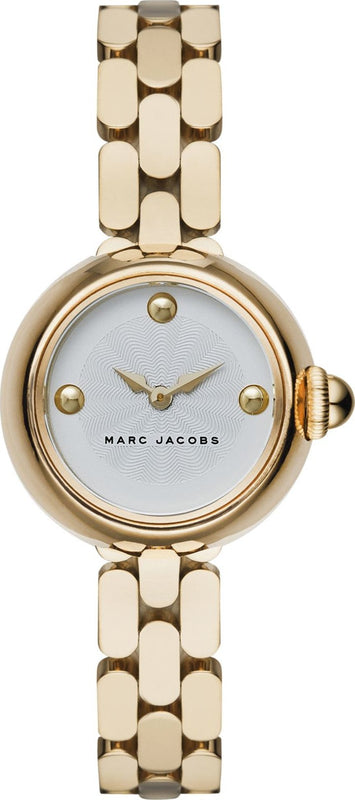 Marc Jacobs Courtney White Dial Gold Steel Strap Watch for Women - MJ3457 Authentic Buy Shop Now