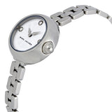 Marc Jacobs Courtney Mother of Pearl White Dial Silver Steel Strap Watch for Women - MJ3459 Authentic Buy Shop Now