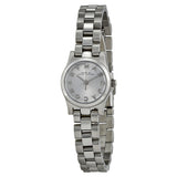 Marc Jacobs Henry Dinky Silver Dial Silver Steel Strap Watch for Women - MBM3198 Authentic Buy Shop Now