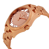 Marc Jacobs Henry Rose Gold Dial Rose Gold Steel Strap Watch for Women - MBM3207 Authentic Buy Shop Now