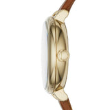 Marc Jacobs Sally White Dial Brown Leather Strap Watch for Women - MBM1351 Authentic Buy Shop Now