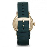 Marc Jacobs Baker Green Dial Green Leather Strap Watch for Women - MBM1268 Authentic Buy Shop Now