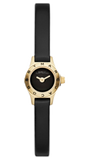 Marc Jacobs Blade Black Dial Black Leather Strap Watch for Women - MBM1345 Authentic Buy Shop Now