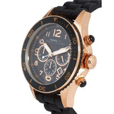Marc Jacobs Rock Chronograph Black Dial Black Silicone Strap Watch for Women - MBM2553 Authentic Buy Shop Now