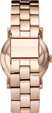 Marc Jacobs Amy White Dial Rose Gold Steel Strap Watch for Women - MBM3077 Authentic Buy Shop Now