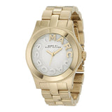 Marc Jacobs Rivera White Dial Gold Steel Strap Watch for Women - MBM3134 Authentic Buy Shop Now