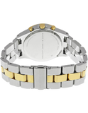 Marc Jacobs Henry Chronograph Silver Dial Two Tone Steel Strap Watch for Women - MBM3197 Authentic Buy Shop Now