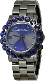 Marc Jacobs Amy Purple Dial Black Steel Strap Watch for Women - MBM3224 Authentic Buy Shop Now
