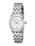Marc Jacobs Peeker Silver Dial Silver Steel Strap Watch for Women - MBM3373 Authentic Buy Shop Now