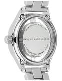Marc Jacobs Tether Transparent Silver Dial Silver Steel Strap Watch for Women - MBM3416 Authentic Buy Shop Now