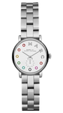 Marc Jacobs Baker Dexter White Dial Silver Steel Strap Watch for Women - MBM3423 Authentic Buy Shop Now