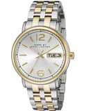 Marc Jacobs Fergus Silver Dial Two Tone Steel Strap Watch for Women - MBM3426 Authentic Buy Shop Now