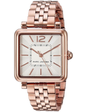 Marc Jacobs Vic Silver Dial Rose Gold Steel Strap Watch for Women - MJ3514 Authentic Buy Shop Now