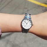 Marc Jacobs Roxy White Dial Silver Steel Strap Watch for Women - MJ3525 Authentic Buy Shop Now