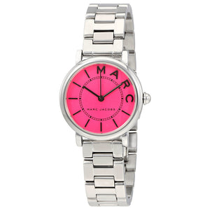 Marc Jacobs Roxy Pink Dial Silver Steel Strap Watch for Women - MJ3528 Authentic Buy Shop Now