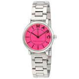 Marc Jacobs Roxy Pink Dial Silver Steel Strap Watch for Women - MJ3528 Authentic Buy Shop Now