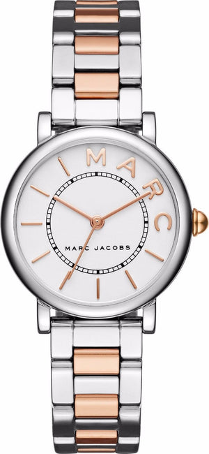 Marc Jacobs Roxy White Dial Two Tone Steel Strap Watch for Women - MJ3553 Authentic Buy Shop Now