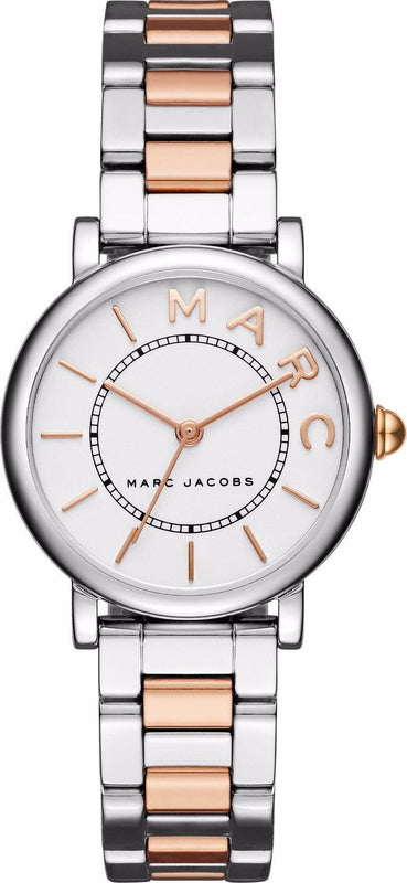 Marc Jacobs Roxy White Dial Two Tone Steel Strap Watch for Women - MJ3553 Authentic Buy Shop Now