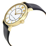 Marc Jacobs Roxy White Dial Black Leather Strap Watch for Women - MJ1532 Authentic Buy Shop Now