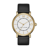 Marc Jacobs Roxy White Dial Black Leather Strap Watch for Women - MJ1532 Authentic Buy Shop Now