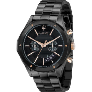 Maserati Circuito Black Dial Black Steel Strap Watch For Men - R8873627001 Authentic Buy Shop Now