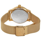 Maserati Epoca Mother of Pearl Dial Yellow Gold Mesh Strap Watch For Women - R8853118502 Authentic Buy Shop Now