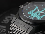 Maserati Potenza Aqua Edition Black Dial Black Mesh Strap Watch For Men - R8853144002 Authentic Buy Shop Now