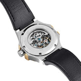 Maserati Potenza Automatic Skeleton Dial Black Leather Strap Watch For Men - R8821108011 Authentic Buy Shop Now