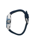 Maserati Potenza Skeleton Dial Quartz Blue Silicon Watch For Men - R8821108028 Authentic Buy Shop Now