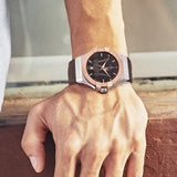 Maserati Potenza Black Dial Brown Leather Strap Watch For Men - R8851108014 Authentic Buy Shop Now