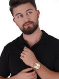 Maserati Epoca Golden Dial Golden Mesh Bracelet Watch For Men - R8853118003 Authentic Buy Shop Now