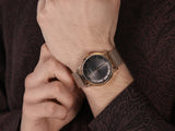 Maserati Epoca Anthracite Dial Rose Gold Mesh Bracelet Watch For Men - R8853118004 Authentic Buy Shop Now
