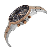 Maserati SFIDA Chronograph Black Dial Two Tone Steel Strap Watch For Men - R8873640002 Authentic Buy Shop Now