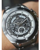 Maserati Traguardo Chronograph Black Dial Silver Steel Strap Watch For Men - R8873612059 Authentic Buy Shop Now
